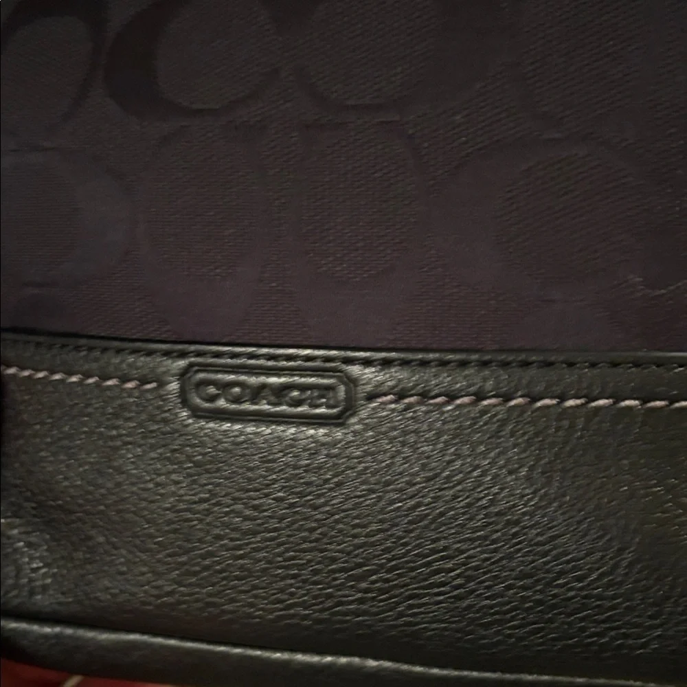 Coach VintageElegant Black mini hobo Women's crossbody Bag